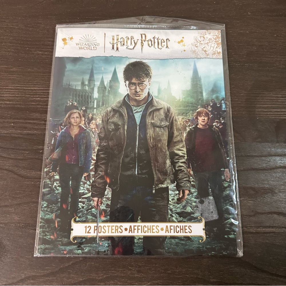 Wizarding World Harry Potter 12 Posters 8.5” x 11” Wizard Hogwarts Fantasy